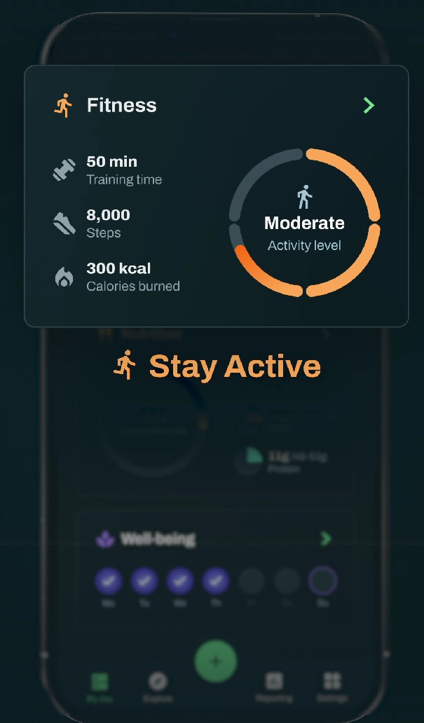 Wellness Metrics Animation for CR7 App